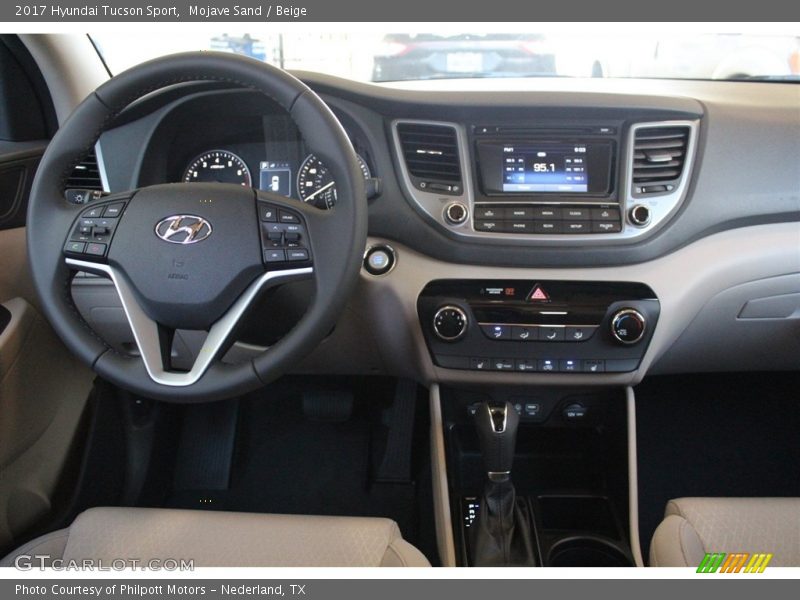 Mojave Sand / Beige 2017 Hyundai Tucson Sport