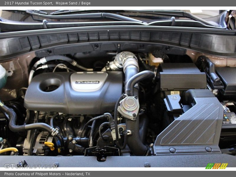 Mojave Sand / Beige 2017 Hyundai Tucson Sport