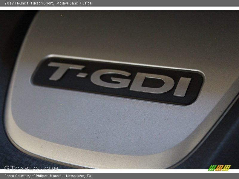 Mojave Sand / Beige 2017 Hyundai Tucson Sport