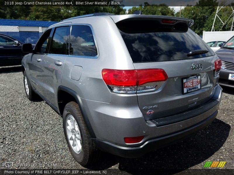 Billet Silver Metallic / Black 2018 Jeep Grand Cherokee Laredo 4x4