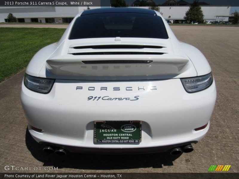 White / Black 2013 Porsche 911 Carrera S Coupe