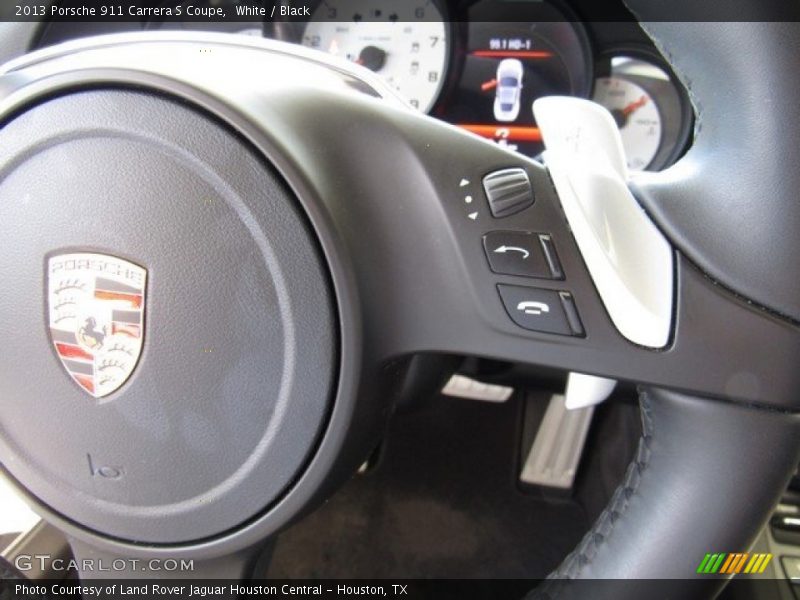 White / Black 2013 Porsche 911 Carrera S Coupe
