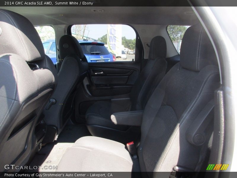 Summit White / Ebony 2014 GMC Acadia SLE AWD
