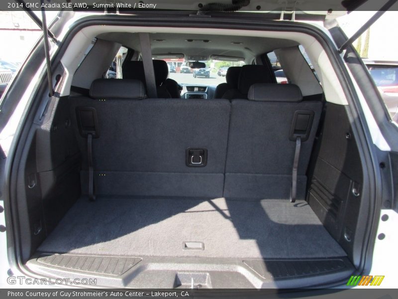 Summit White / Ebony 2014 GMC Acadia SLE AWD