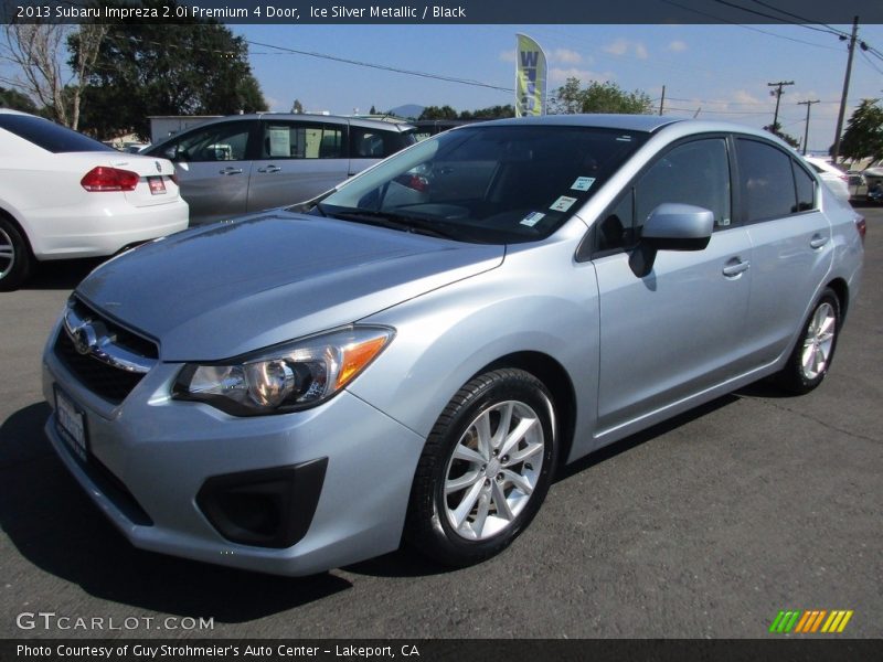 Ice Silver Metallic / Black 2013 Subaru Impreza 2.0i Premium 4 Door