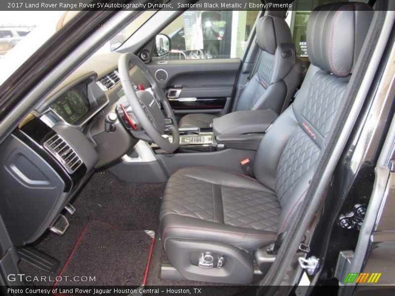  2017 Range Rover SVAutobiography Dynamic Ebony/Pimento Interior