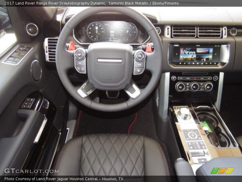 Dashboard of 2017 Range Rover SVAutobiography Dynamic