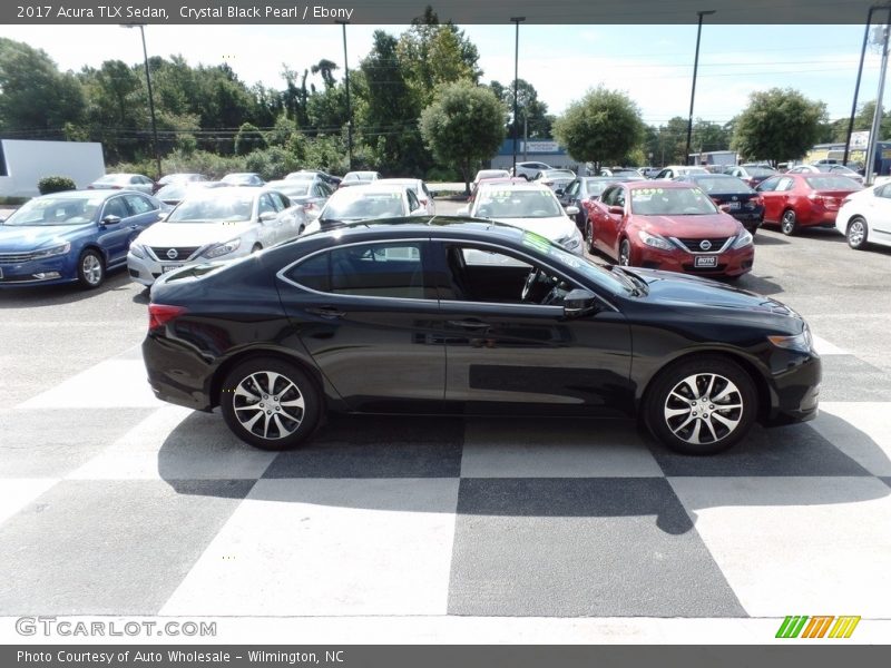 Crystal Black Pearl / Ebony 2017 Acura TLX Sedan