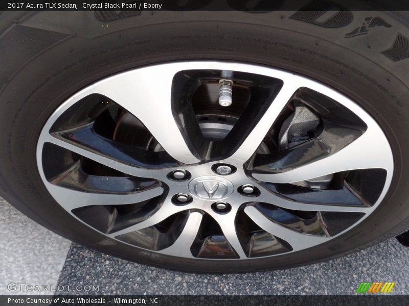 Crystal Black Pearl / Ebony 2017 Acura TLX Sedan
