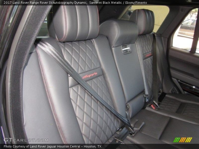 Front Seat of 2017 Range Rover SVAutobiography Dynamic