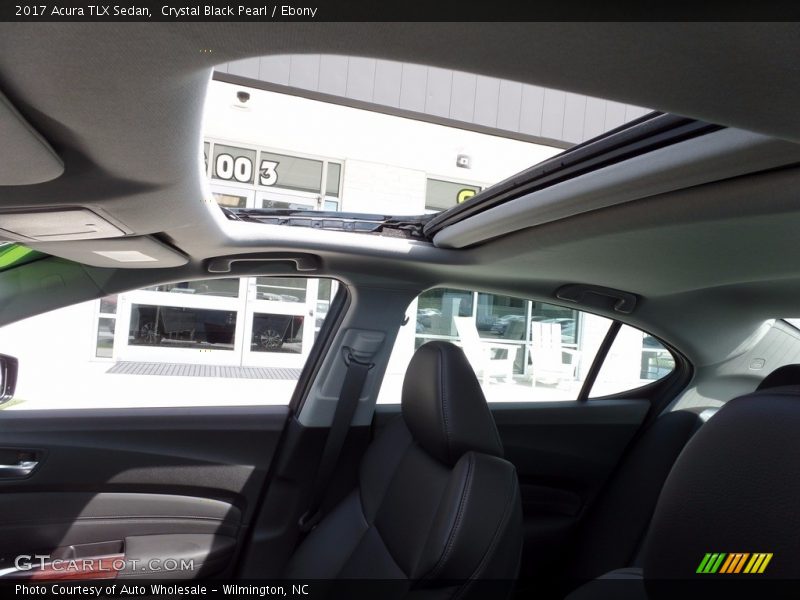 Crystal Black Pearl / Ebony 2017 Acura TLX Sedan