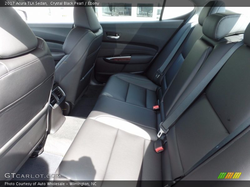 Crystal Black Pearl / Ebony 2017 Acura TLX Sedan