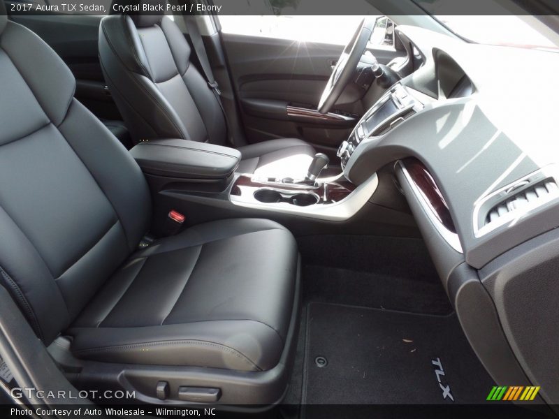 Crystal Black Pearl / Ebony 2017 Acura TLX Sedan