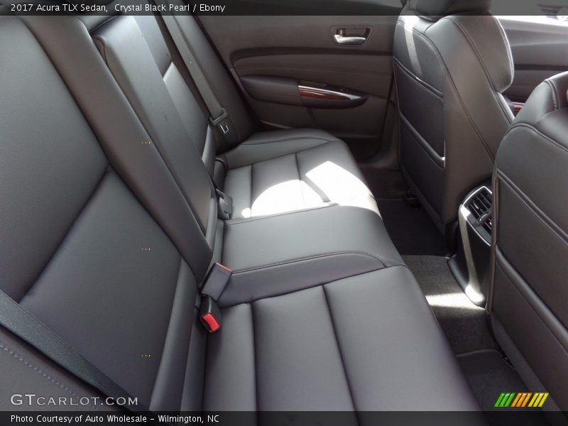 Crystal Black Pearl / Ebony 2017 Acura TLX Sedan