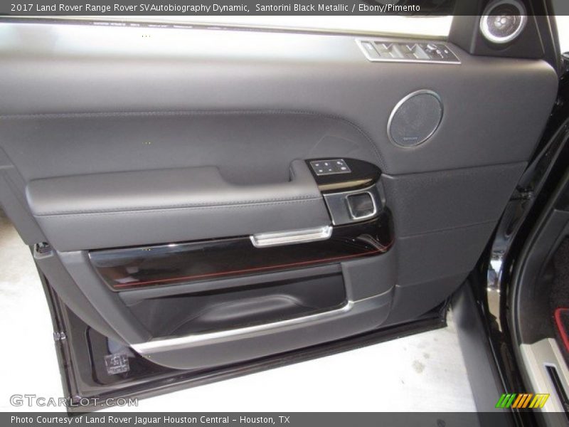 Santorini Black Metallic / Ebony/Pimento 2017 Land Rover Range Rover SVAutobiography Dynamic