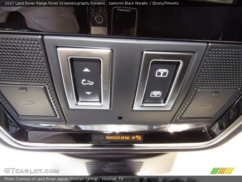 Santorini Black Metallic / Ebony/Pimento 2017 Land Rover Range Rover SVAutobiography Dynamic