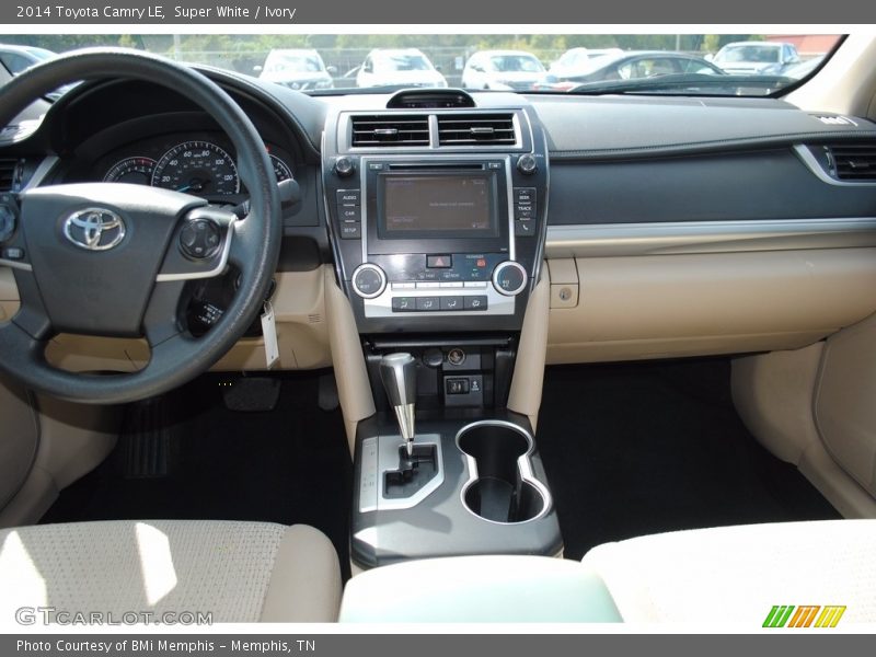 Super White / Ivory 2014 Toyota Camry LE