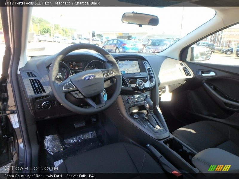 Front Seat of 2017 Focus SEL Hatch