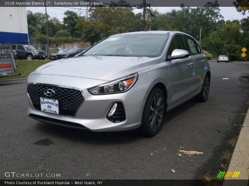 Symphony Air Silver / Black 2018 Hyundai Elantra GT