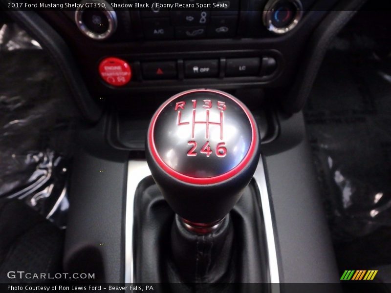  2017 Mustang Shelby GT350 6 Speed Manual Shifter