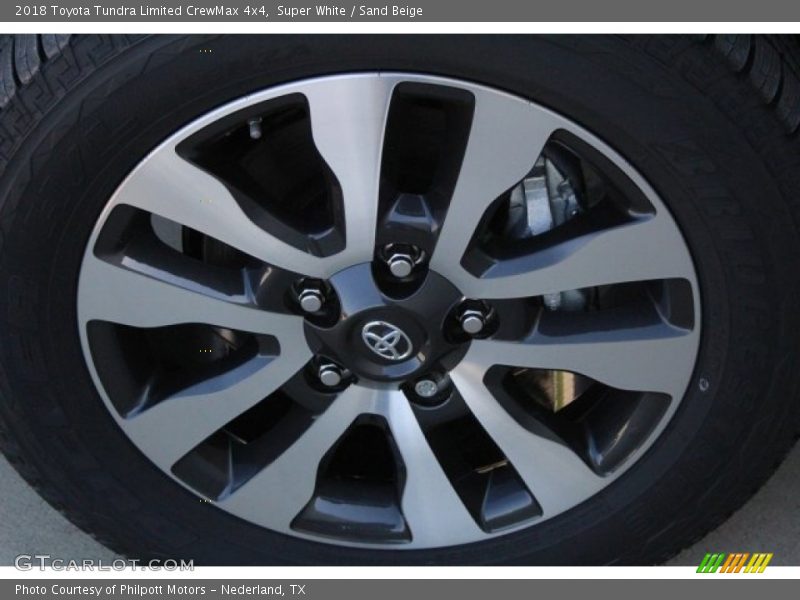 Super White / Sand Beige 2018 Toyota Tundra Limited CrewMax 4x4