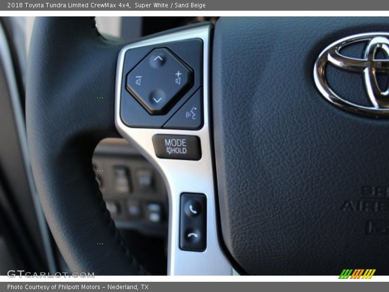 Super White / Sand Beige 2018 Toyota Tundra Limited CrewMax 4x4