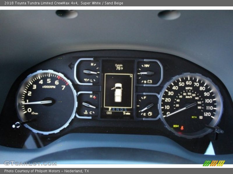Super White / Sand Beige 2018 Toyota Tundra Limited CrewMax 4x4
