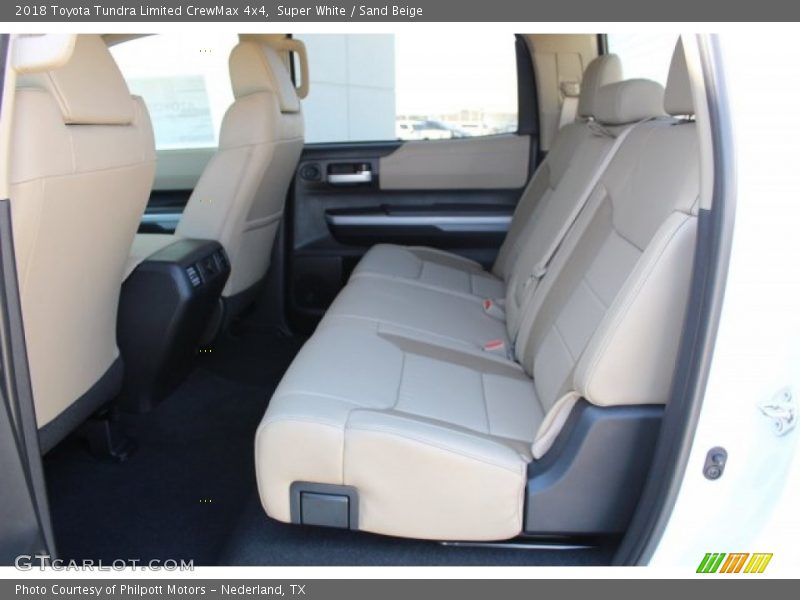 Super White / Sand Beige 2018 Toyota Tundra Limited CrewMax 4x4