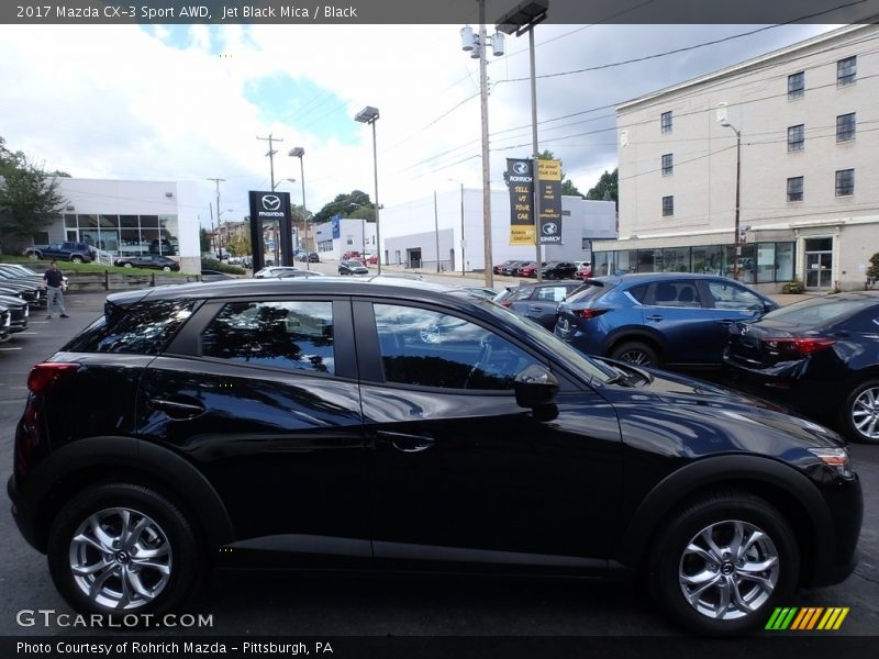 Jet Black Mica / Black 2017 Mazda CX-3 Sport AWD