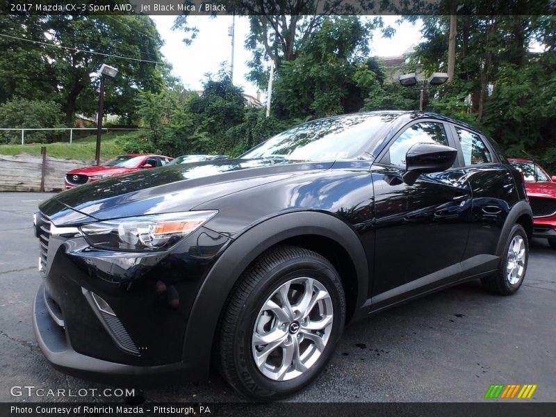 Jet Black Mica / Black 2017 Mazda CX-3 Sport AWD