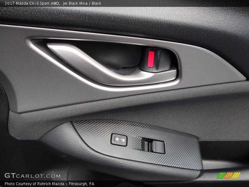 Jet Black Mica / Black 2017 Mazda CX-3 Sport AWD