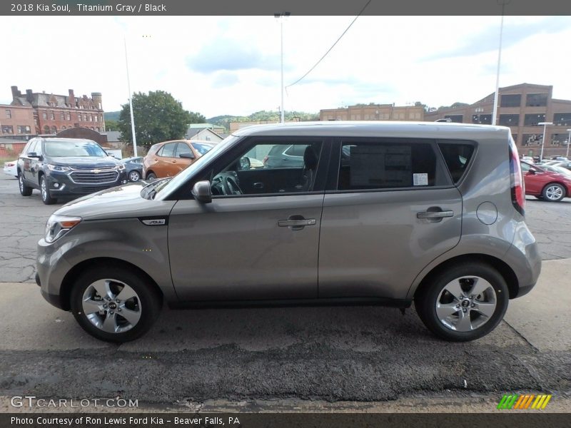 Titanium Gray / Black 2018 Kia Soul