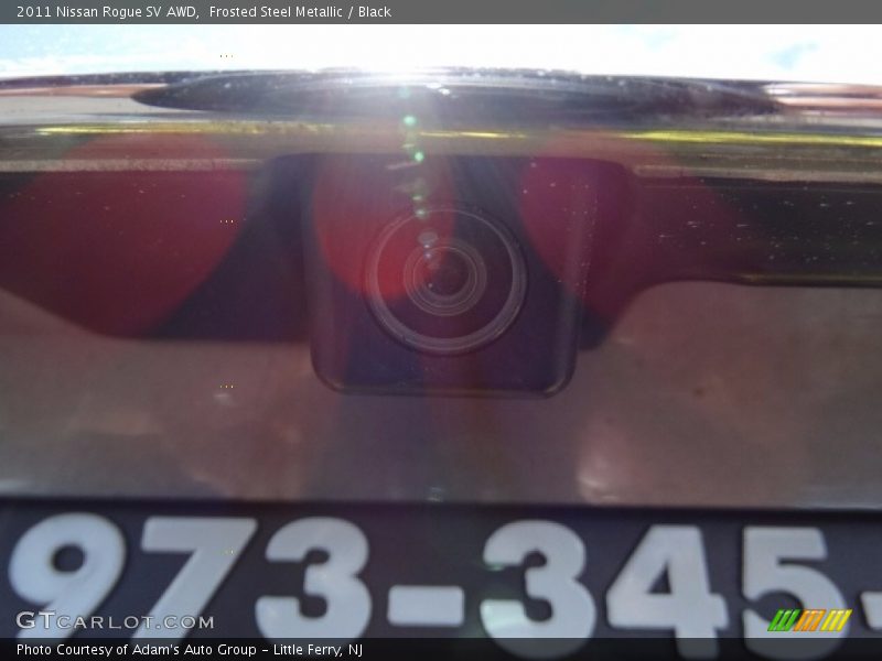 Frosted Steel Metallic / Black 2011 Nissan Rogue SV AWD