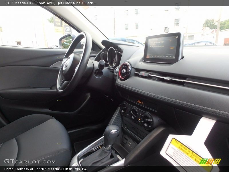 Jet Black Mica / Black 2017 Mazda CX-3 Sport AWD