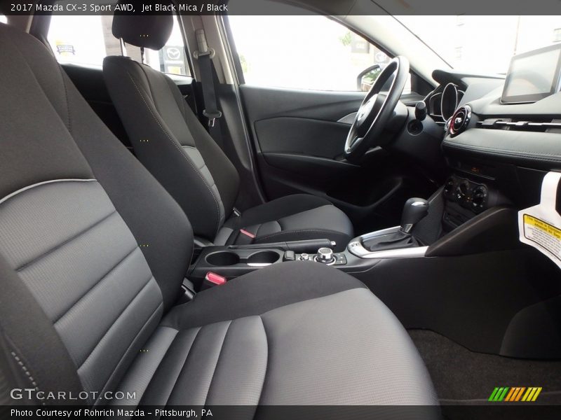 Jet Black Mica / Black 2017 Mazda CX-3 Sport AWD