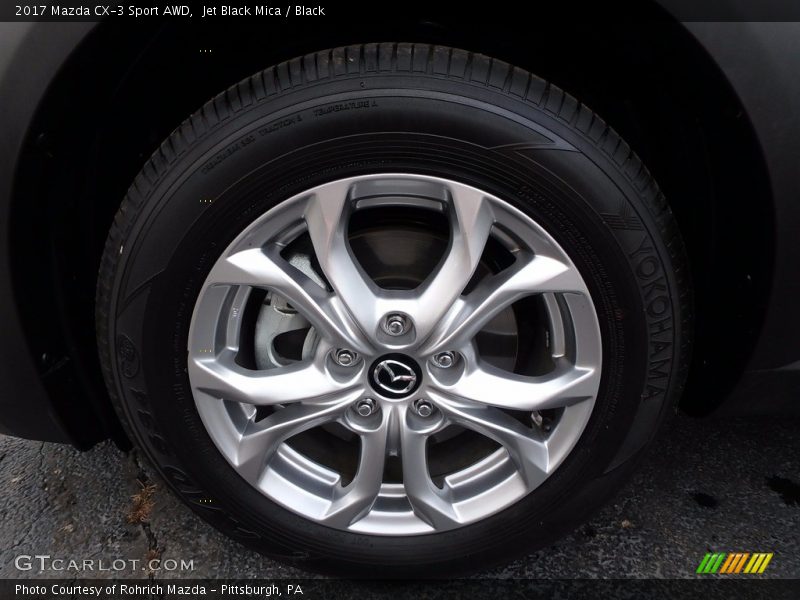 Jet Black Mica / Black 2017 Mazda CX-3 Sport AWD