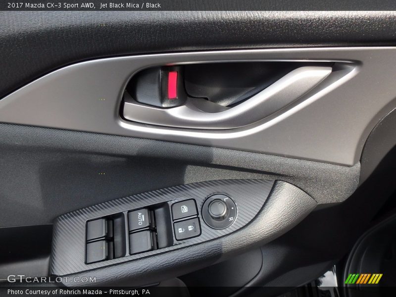 Jet Black Mica / Black 2017 Mazda CX-3 Sport AWD