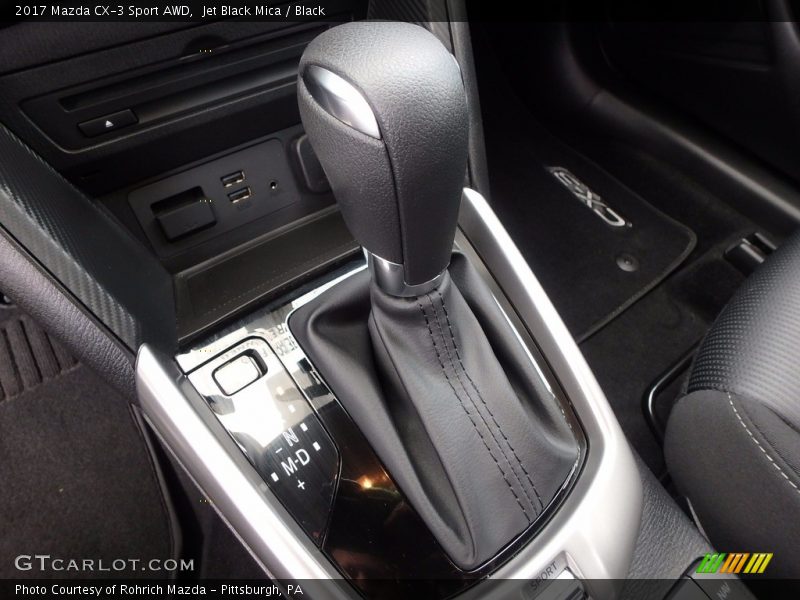 Jet Black Mica / Black 2017 Mazda CX-3 Sport AWD