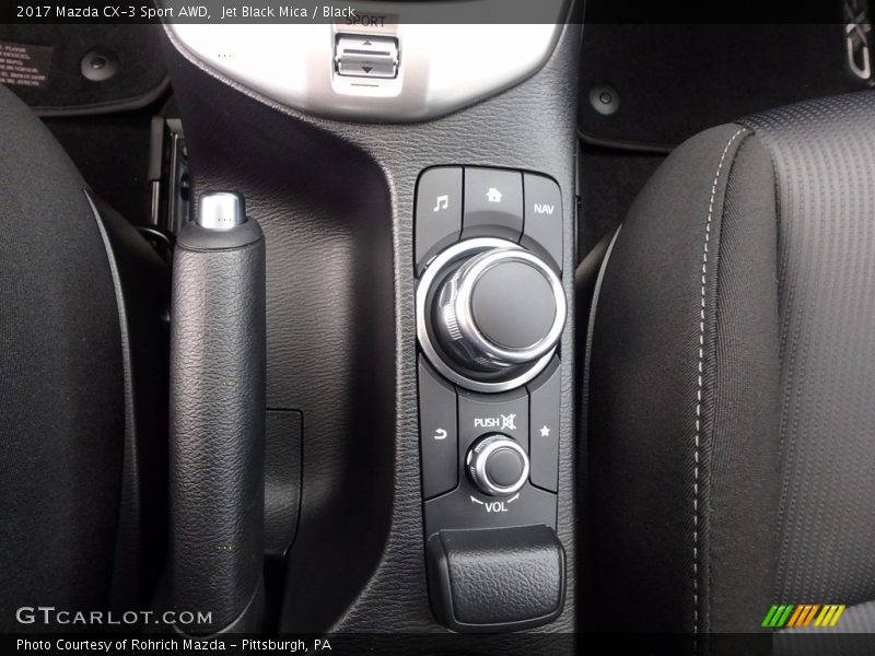 Jet Black Mica / Black 2017 Mazda CX-3 Sport AWD