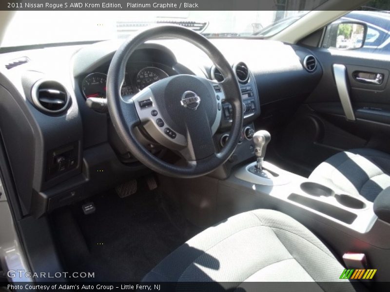 Platinum Graphite / Black 2011 Nissan Rogue S AWD Krom Edition