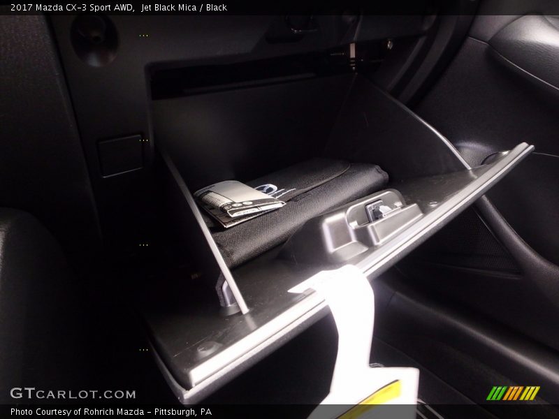 Jet Black Mica / Black 2017 Mazda CX-3 Sport AWD