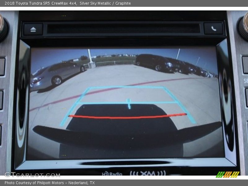 Silver Sky Metallic / Graphite 2018 Toyota Tundra SR5 CrewMax 4x4