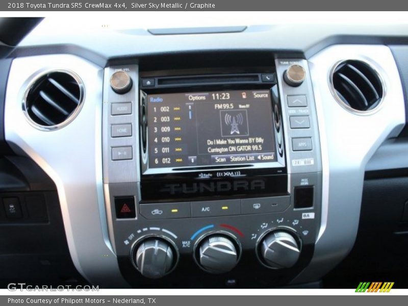 Controls of 2018 Tundra SR5 CrewMax 4x4
