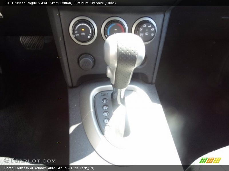 Platinum Graphite / Black 2011 Nissan Rogue S AWD Krom Edition