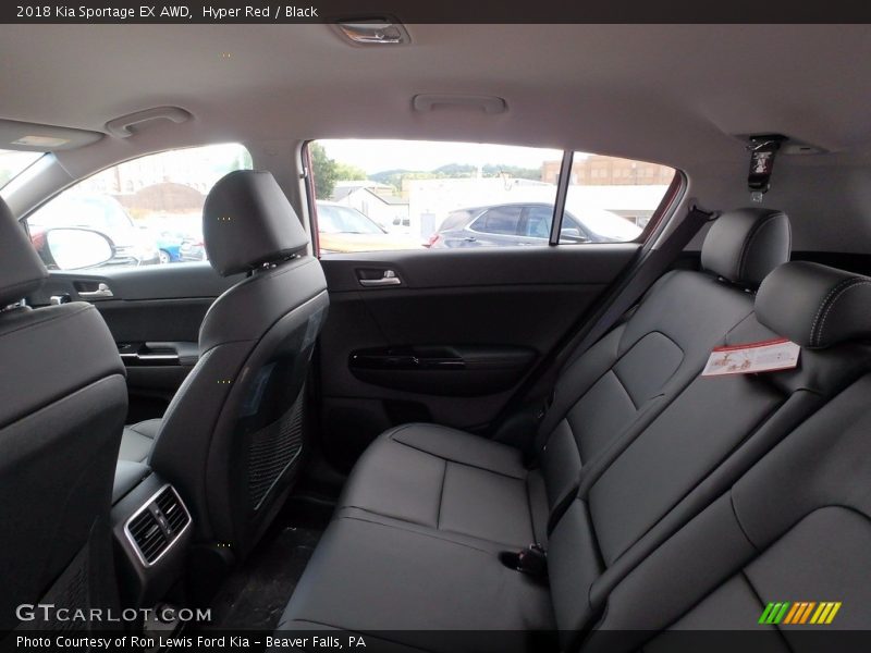 Hyper Red / Black 2018 Kia Sportage EX AWD