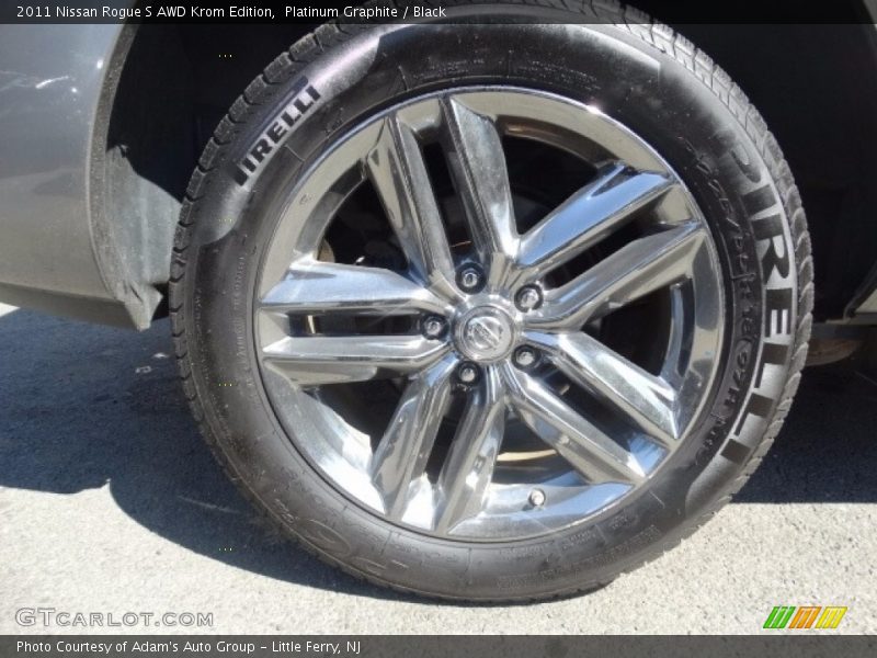 Platinum Graphite / Black 2011 Nissan Rogue S AWD Krom Edition