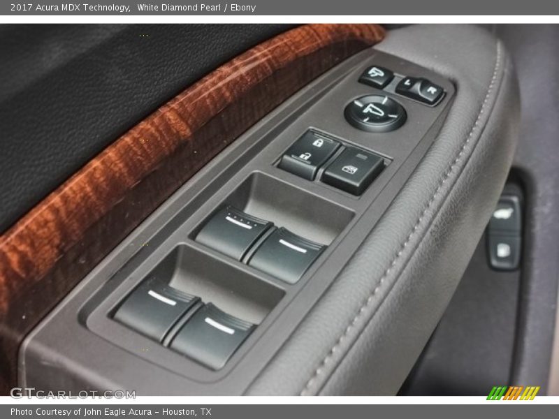 White Diamond Pearl / Ebony 2017 Acura MDX Technology