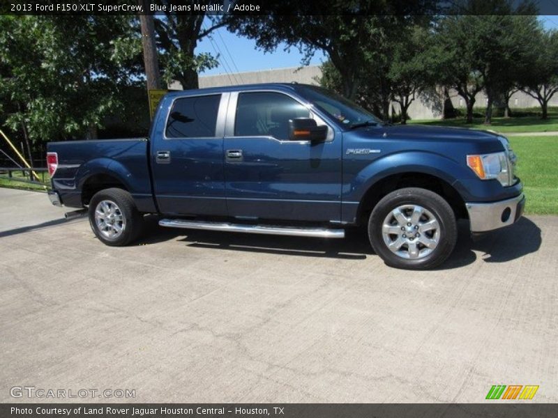 Blue Jeans Metallic / Adobe 2013 Ford F150 XLT SuperCrew