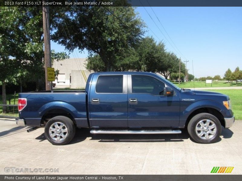 Blue Jeans Metallic / Adobe 2013 Ford F150 XLT SuperCrew