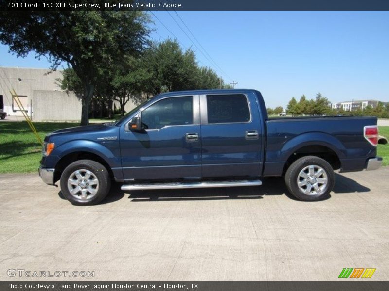 Blue Jeans Metallic / Adobe 2013 Ford F150 XLT SuperCrew